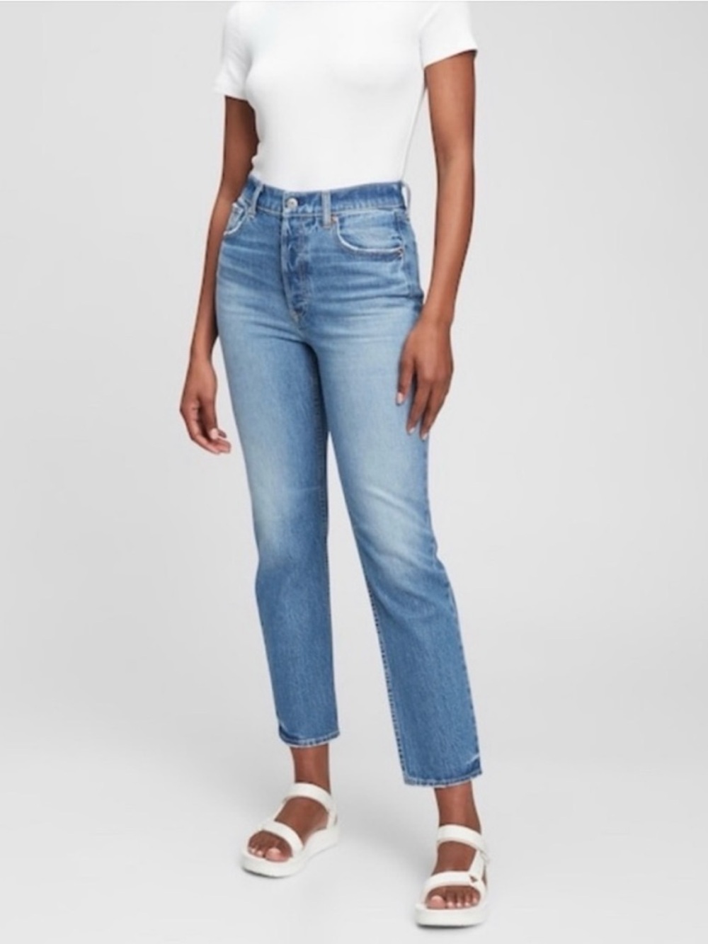 GAP TALL Cheeky Straight High Rise Jeans